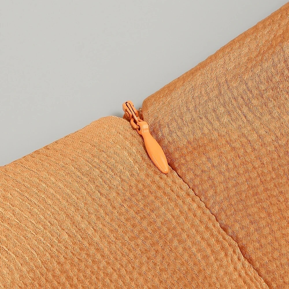 Lena Vie Drop Fall New High Quality Sexy V-Neck Pleated Lantern Sleeve Dress - Picture 12 of 13
